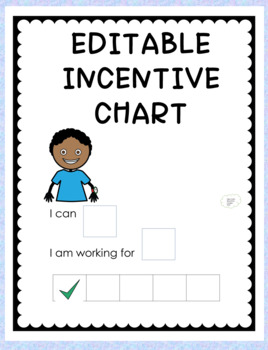 Preview of Editable Incentive Chart with Images