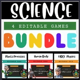 Editable Interactive Science Q&A Games Bundle: Editable Go