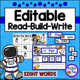 Sight Word Mats Editable Worksheets Teaching Resources Tpt