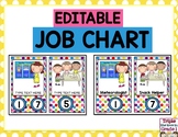 Editable Job Chart