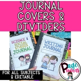 Editable Journal Covers and Dividers