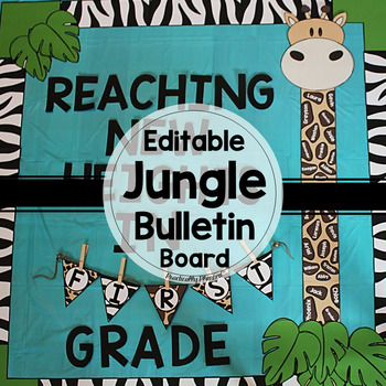 jungle themed bulletin boards