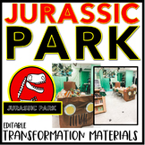 Editable Jurassic Park Transformation Materials