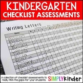 Kindergarten Assessment, Checklist Assessments