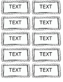 Editable Labels