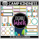 Editable Labels - Camping Theme