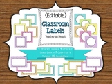 {Editable} Labels - Chevron