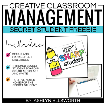 Preview of Classroom Management Freebie