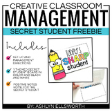 Classroom Management Freebie