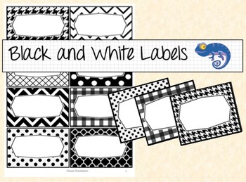 Preview of Labels Eight Sizes