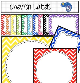 Preview of Labels Chevron