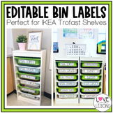 Trofast IKEA Bins Editable Labels