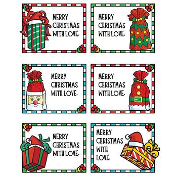 Editable Lables - Christmas Gift Tags with Snowman & ..- From Teacher ...