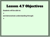 Editable Learning Objectives and Essential Questions Templ