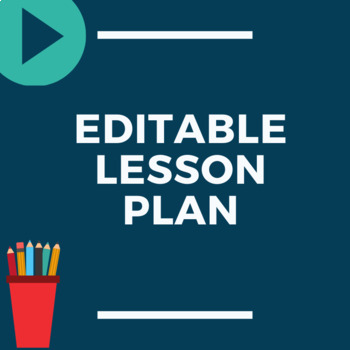 Editable Lesson Plan Template by Ta Mia Morrow | TPT