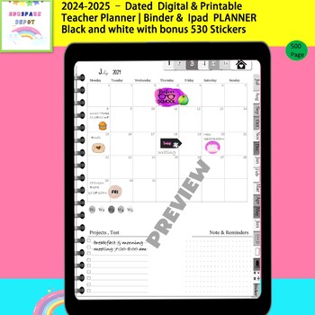 Preview of Editable Lesson Plan Templates | Printable and Digital | Undated