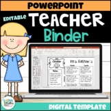 Editable Lesson Plan Templates for Digital Teacher Planner