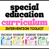 Editable Lesson Plans for Special Education | Task Boxes Bundle