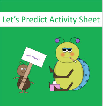 Preview of Editable Let’s Predict Reading/Listening Graphic Organizers (AP/Immersion)
