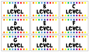 Preview of Editable Library Book Bin Labels - white rainbow theme 3.5x2.0''