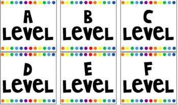 Preview of Editable Library Book Bin Labels - white rainbow theme 4x4''