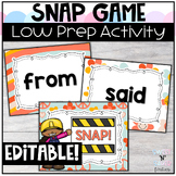 Editable Literacy Center Activity