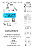 Editable | Literacy Skills Practice | Activity Pack K-2
