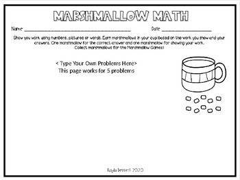 marshmallow template