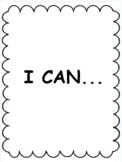 I Can Statements - Editable - Math Agenda