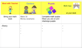 Editable Math Rotations Google Slides Powerpoint! Timers included