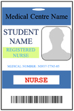 Editable Medical/Hospital Badges