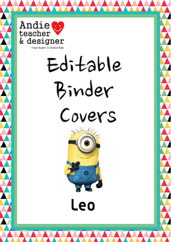 english binder cover boys