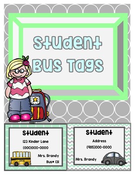 Preview of Bus tags