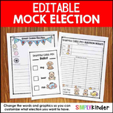 Editable Mock Election