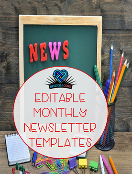 Preview of Editable Monthly Newsletter Templates