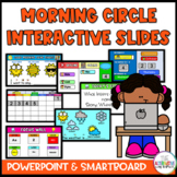 Digital and Editable Morning Circle / Meeting Slides and S