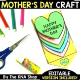 Editable Mother's Day 2nd Grade Craft