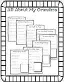Editable - Mother's Day All About My Grandma, Gma, Nana, G