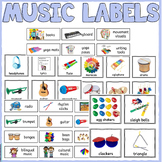 Music Center Labels