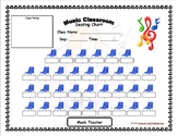 Editable Music Classroom seating chart