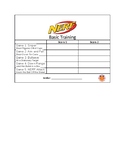 Editable: NERF Score Card