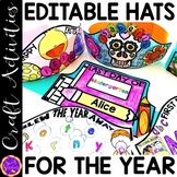 Editable Name Hats | First day of school Crown | Halloween
