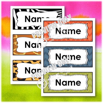 editable name labels by sunflower creative teaching