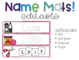 Editable Name Mats