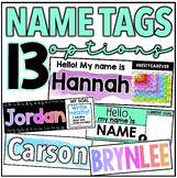 Name Tags [12 OPTIONS]