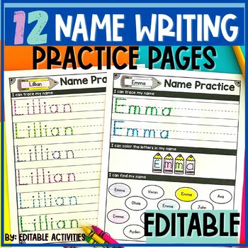 Editable Activities Teaching Resources | Teachers Pay Teachers