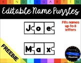 Editable Name Puzzles | FREEBIE