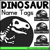 Dinosaur Name Tags