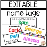 Editable Name Tags {FREEBIE!}