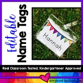 Editable Name Tags ... Perfect for back to school , sub pl